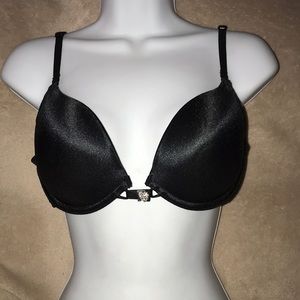 Victoria’s Secret Sexy Little things 36C black push up with center adjustable